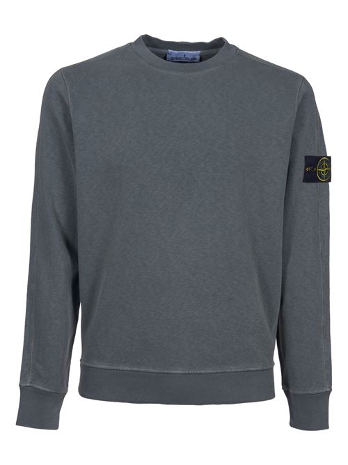 Felpa con logo STONE ISLAND | 801566060V0159